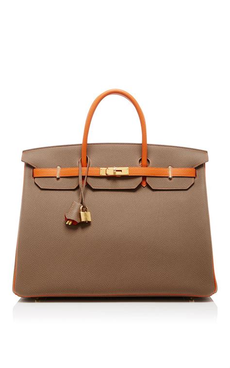 hermes bag orange color|what color is etoupe.